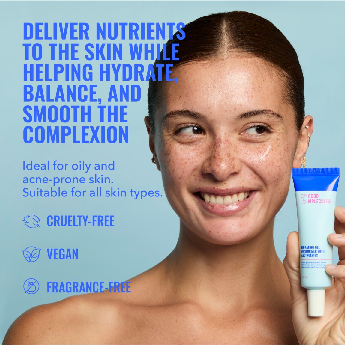Hydrating Gel Moisturizer with Electrolytes