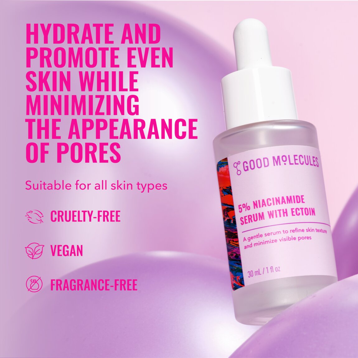 5% Niacinamide Serum with Ectoin