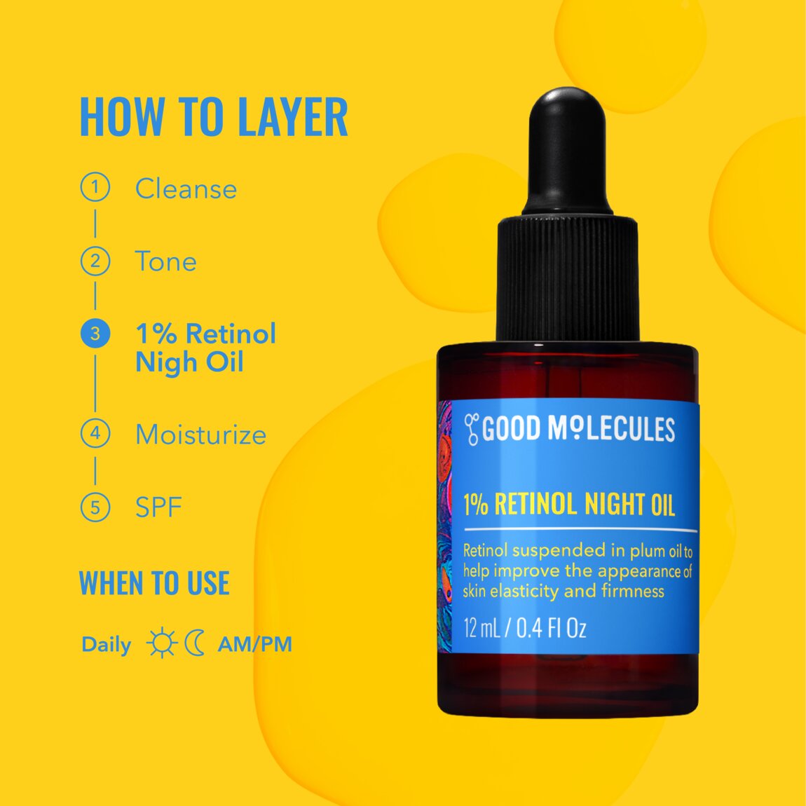 1% Retinol Night Oil