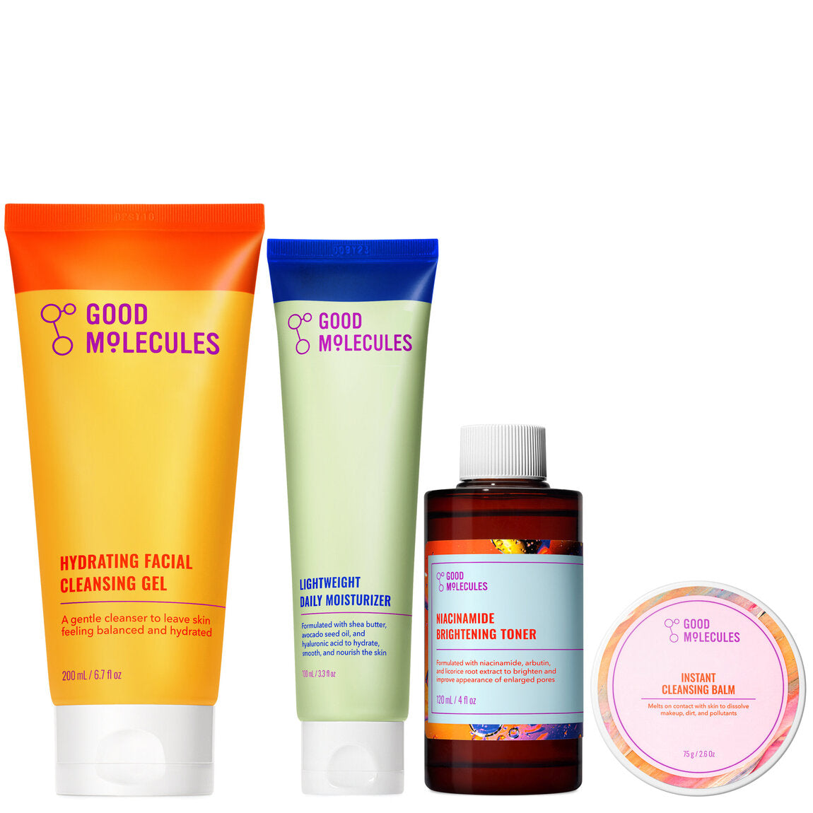 Double Cleanse, Tone, Moisturize