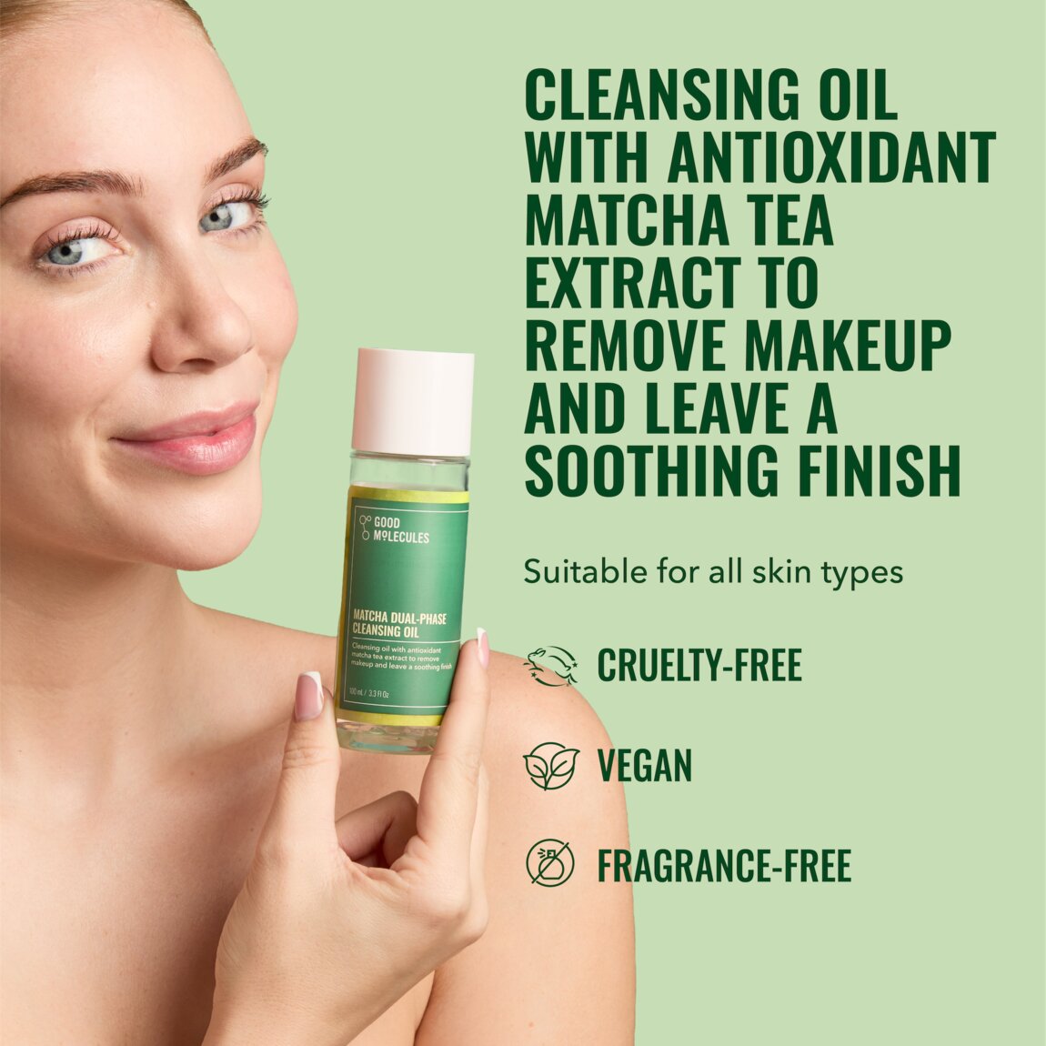 Matcha Dual-Phase Cleansing Oil