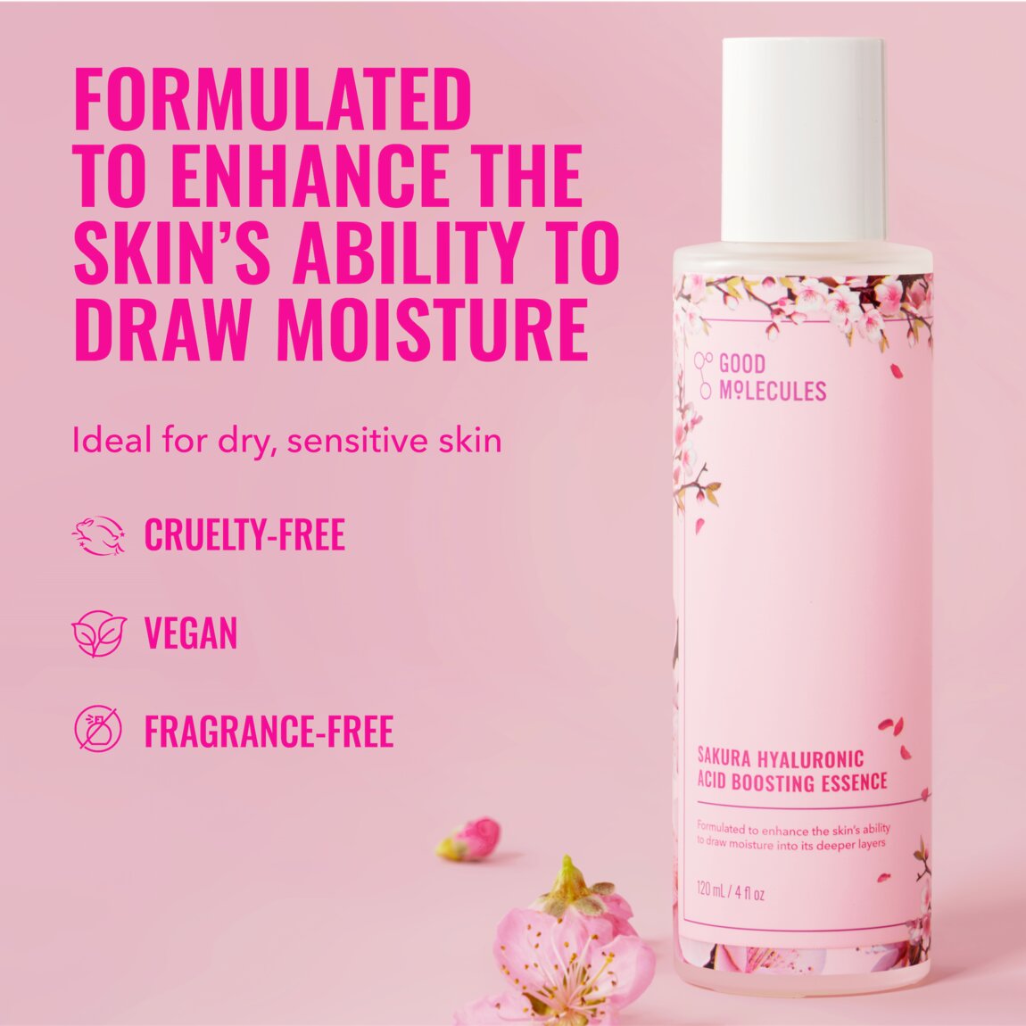 Sakura Hyaluronic Acid Boosting Essence